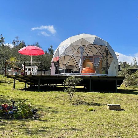 Hotel El Alpino Cabana Glamping & Camping Guatavita Esterno foto