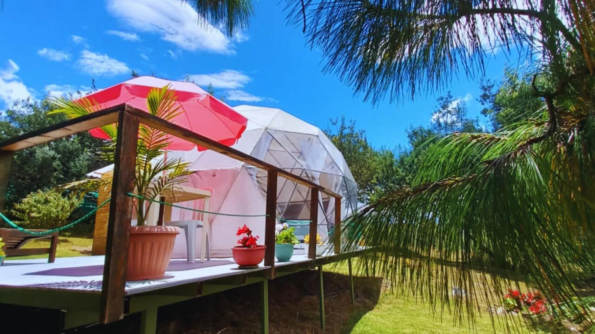 Hotel El Alpino Cabana Glamping & Camping Guatavita Esterno foto