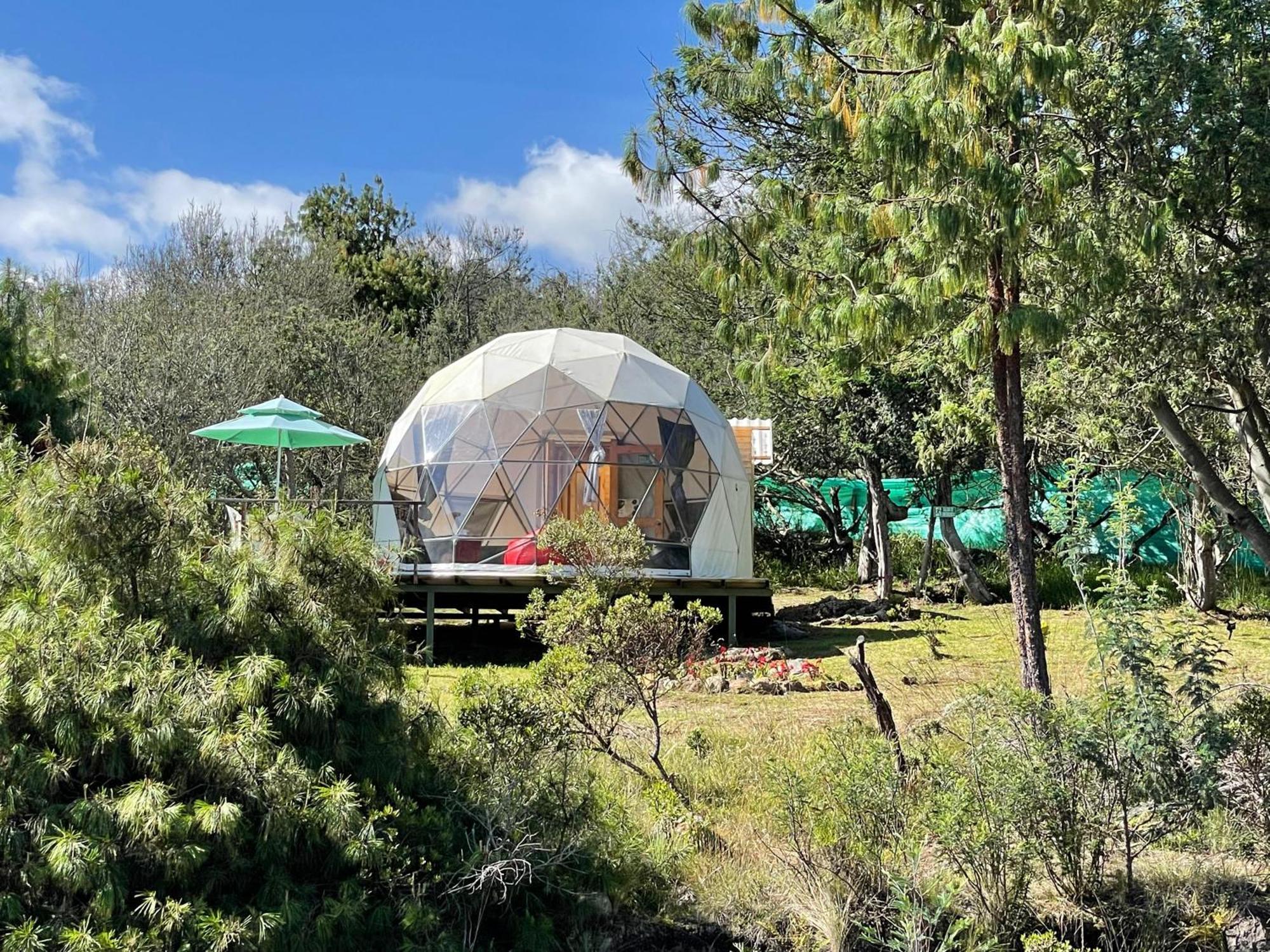 Hotel El Alpino Cabana Glamping & Camping Guatavita Esterno foto