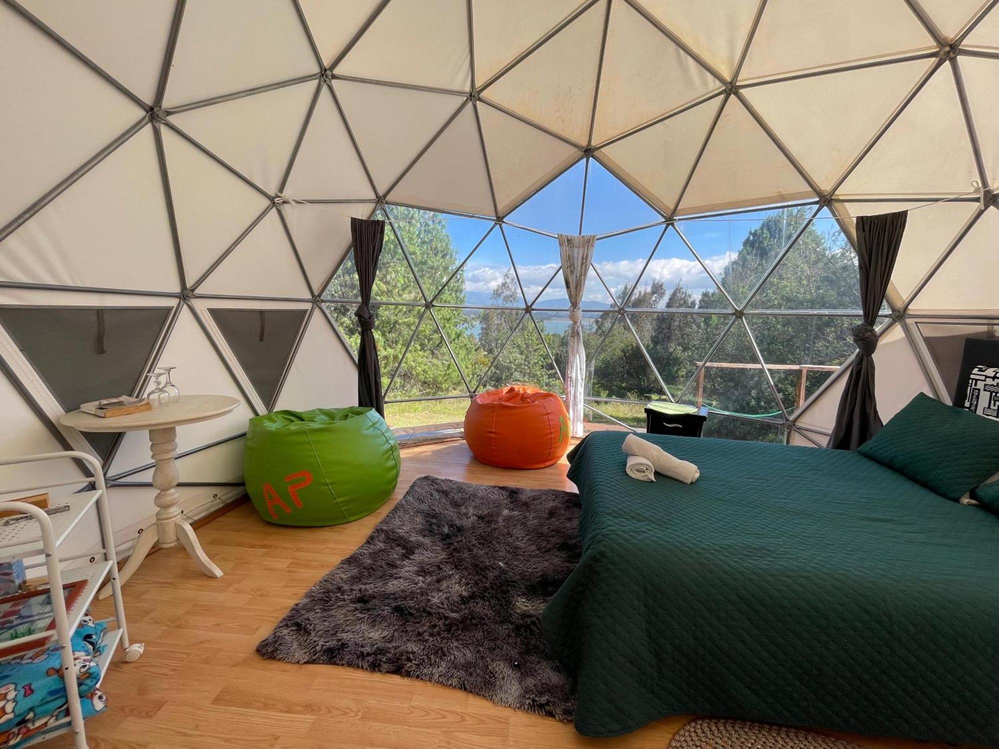 Hotel El Alpino Cabana Glamping & Camping Guatavita Esterno foto