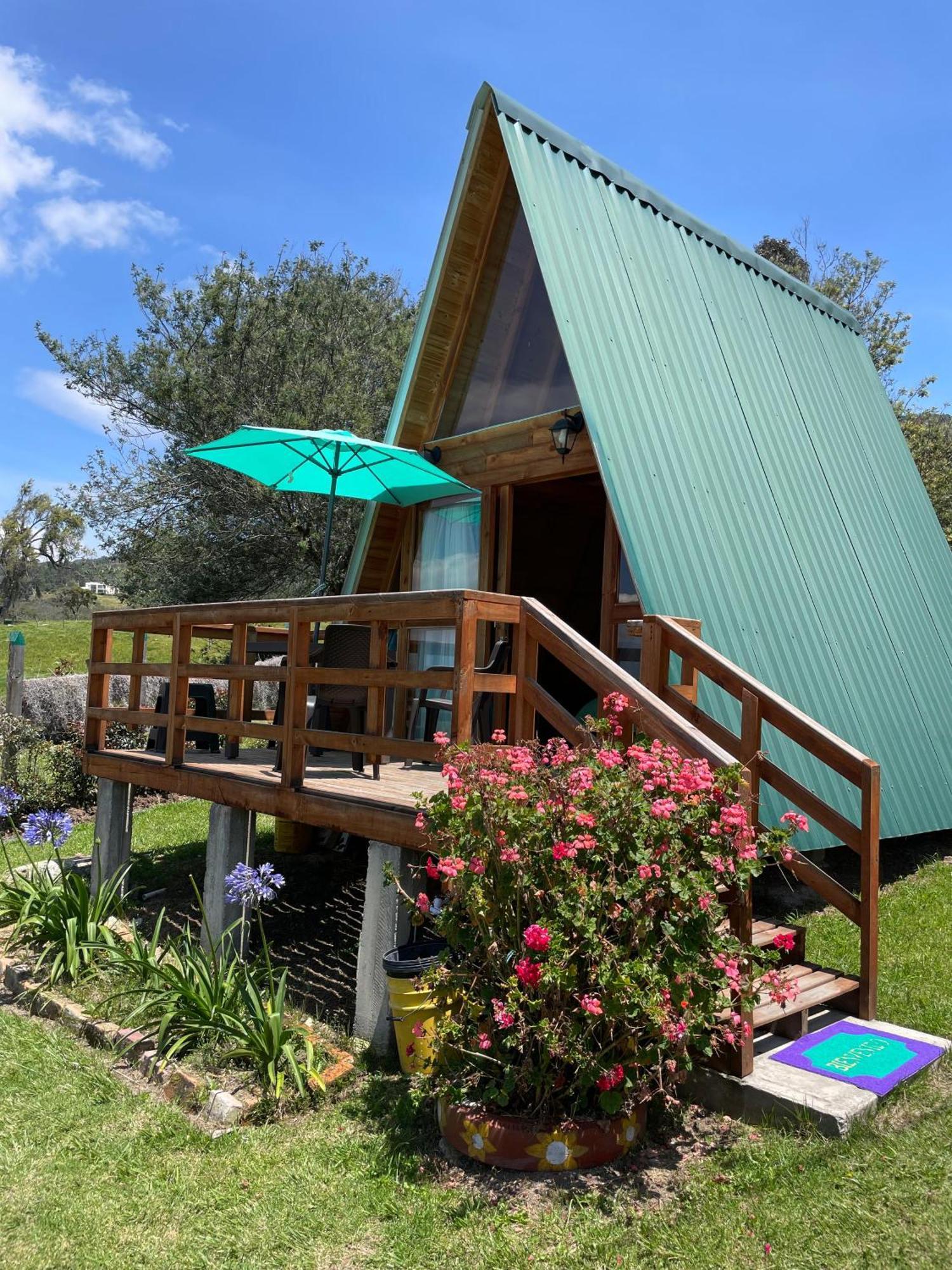 Hotel El Alpino Cabana Glamping & Camping Guatavita Esterno foto