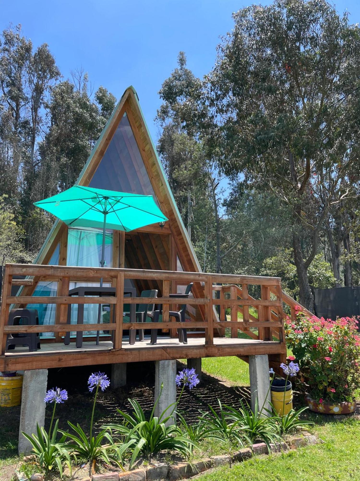 Hotel El Alpino Cabana Glamping & Camping Guatavita Esterno foto