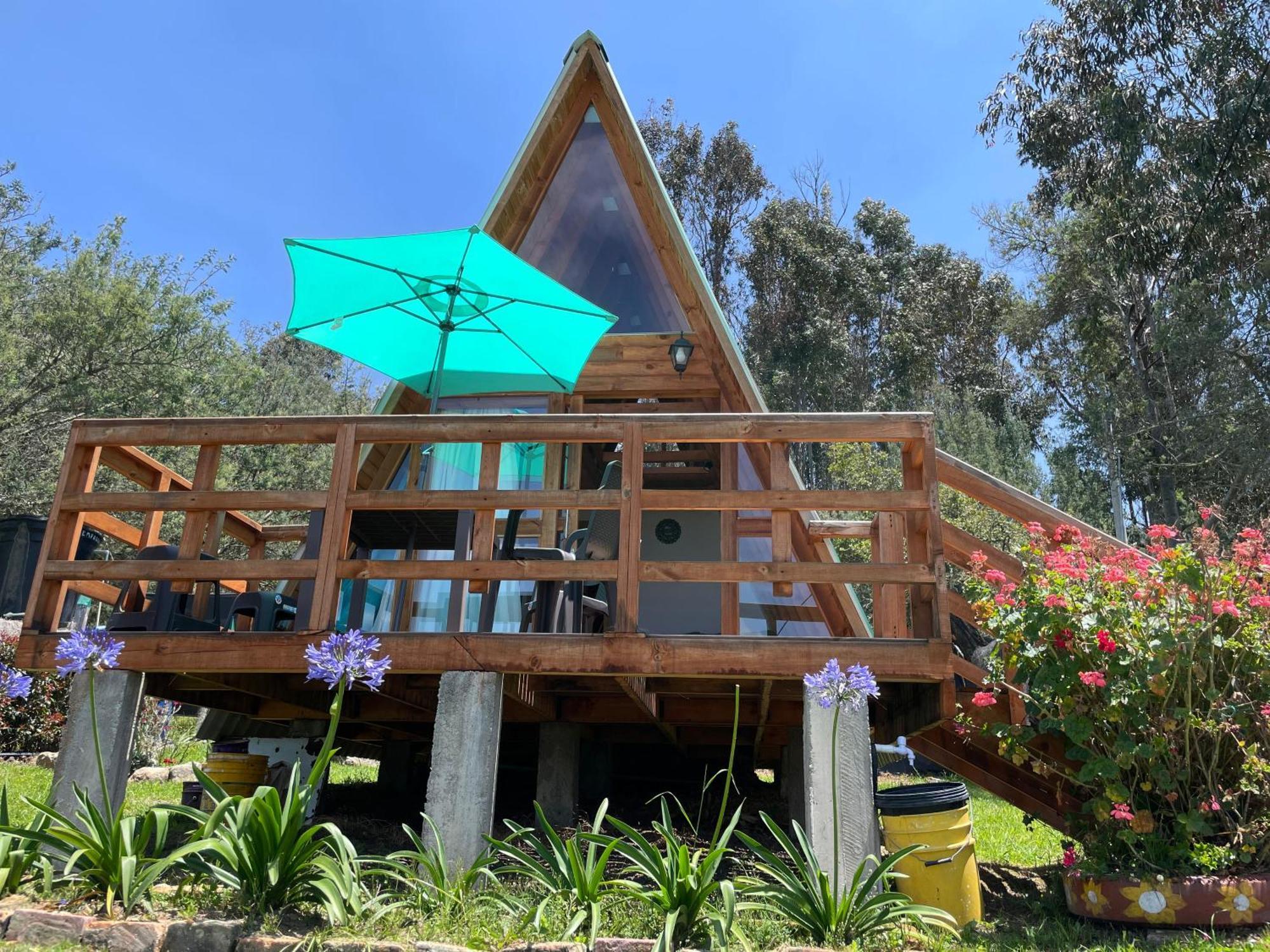 Hotel El Alpino Cabana Glamping & Camping Guatavita Esterno foto