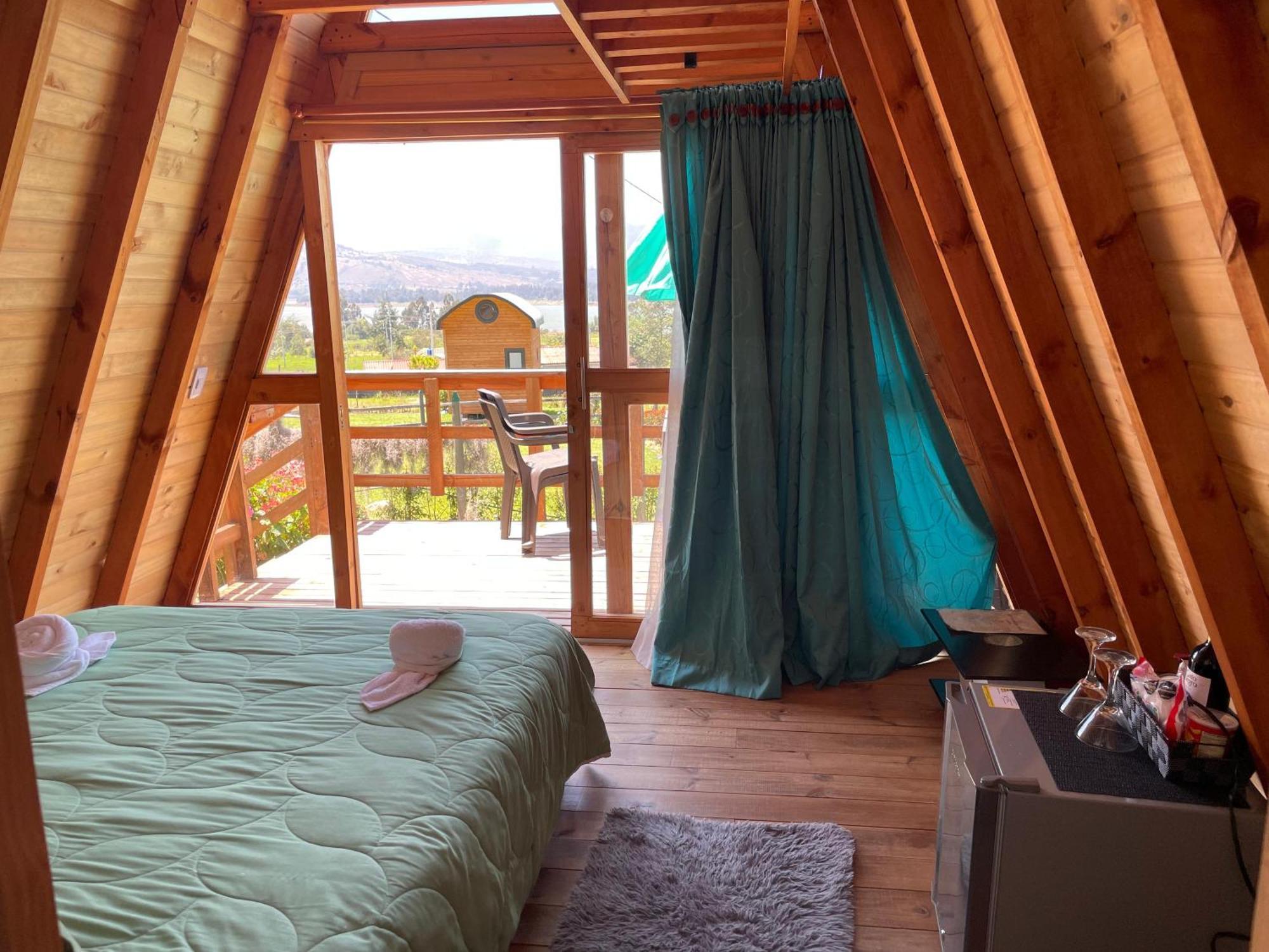 Hotel El Alpino Cabana Glamping & Camping Guatavita Esterno foto