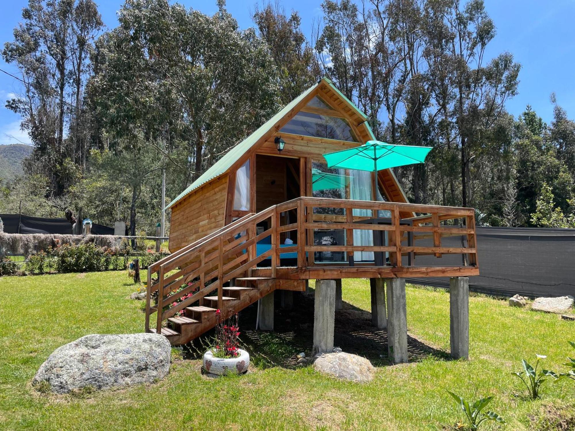 Hotel El Alpino Cabana Glamping & Camping Guatavita Esterno foto