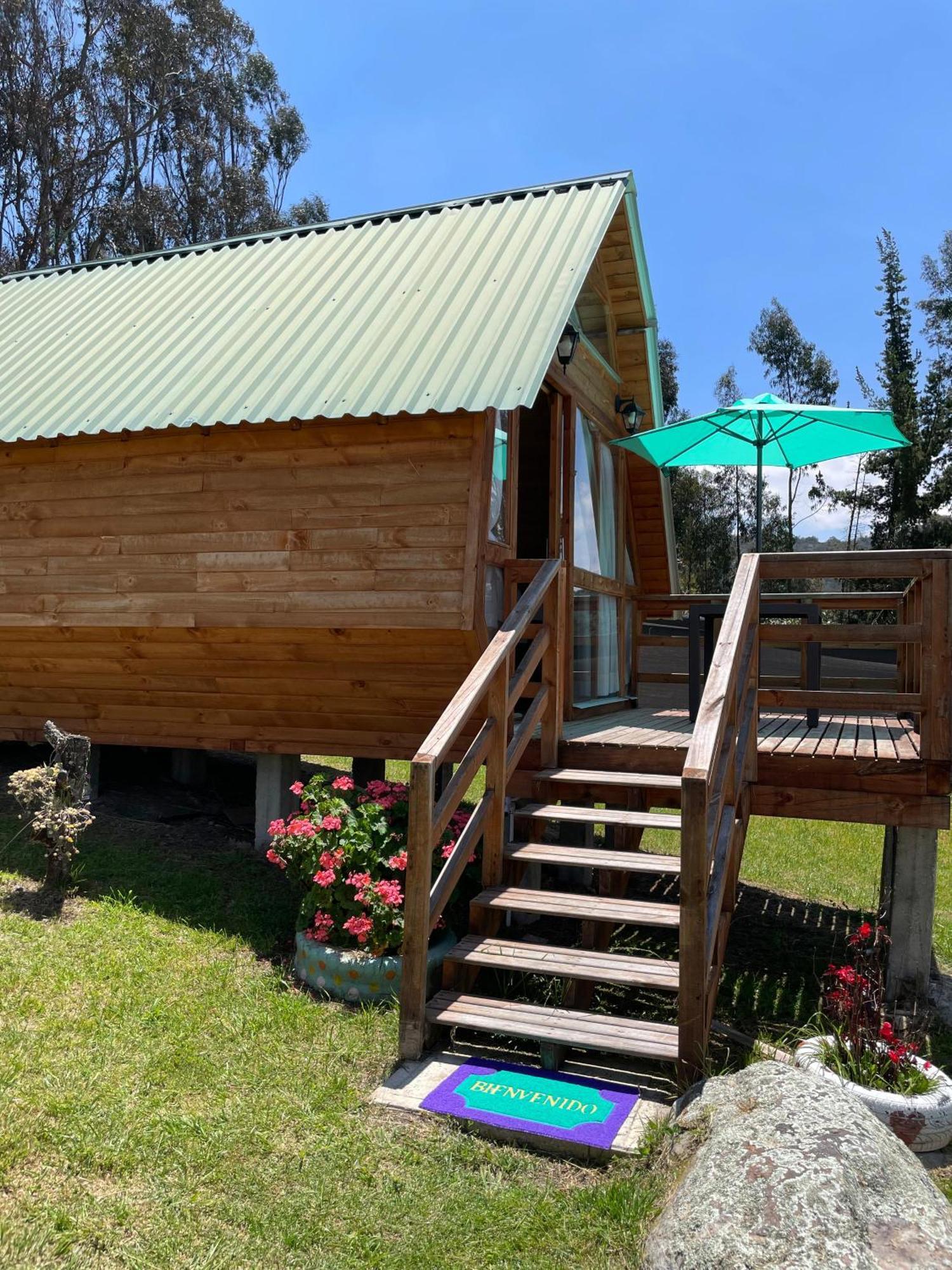 Hotel El Alpino Cabana Glamping & Camping Guatavita Esterno foto