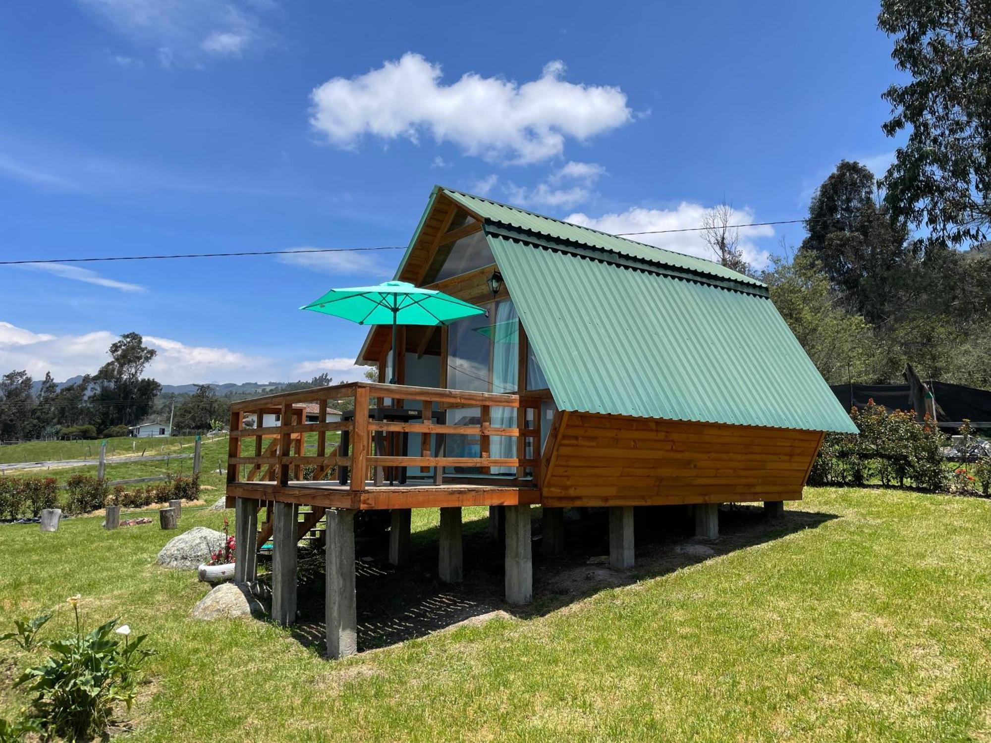 Hotel El Alpino Cabana Glamping & Camping Guatavita Esterno foto