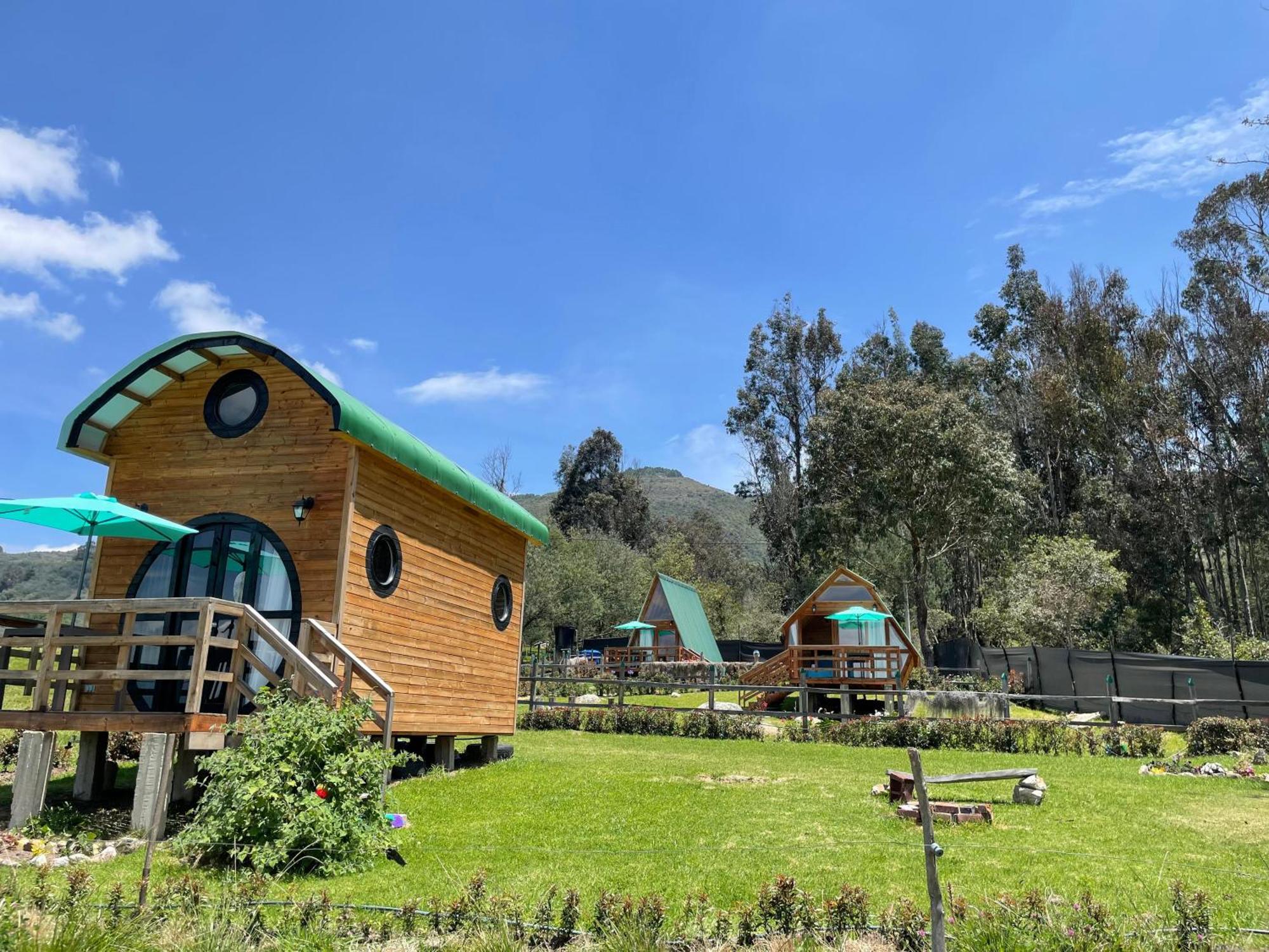 Hotel El Alpino Cabana Glamping & Camping Guatavita Esterno foto