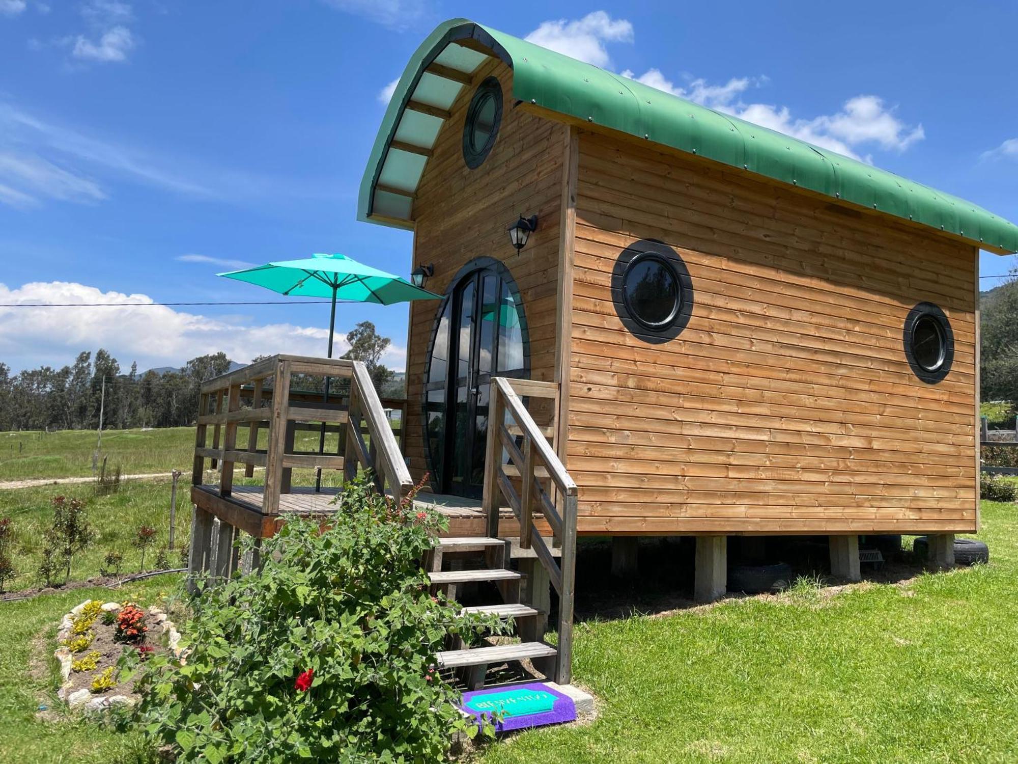 Hotel El Alpino Cabana Glamping & Camping Guatavita Esterno foto